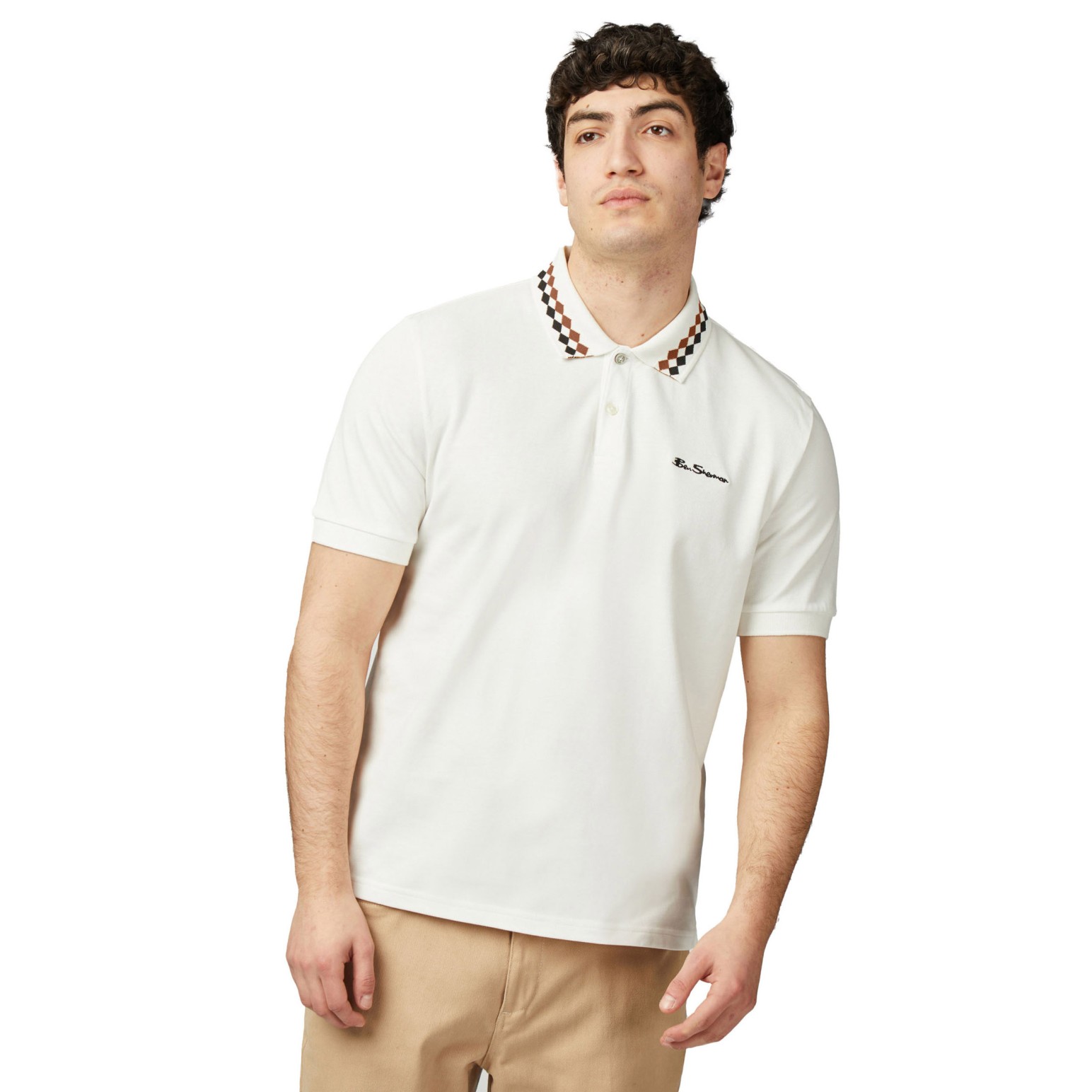 Ben Sherman Collar Interest Polo